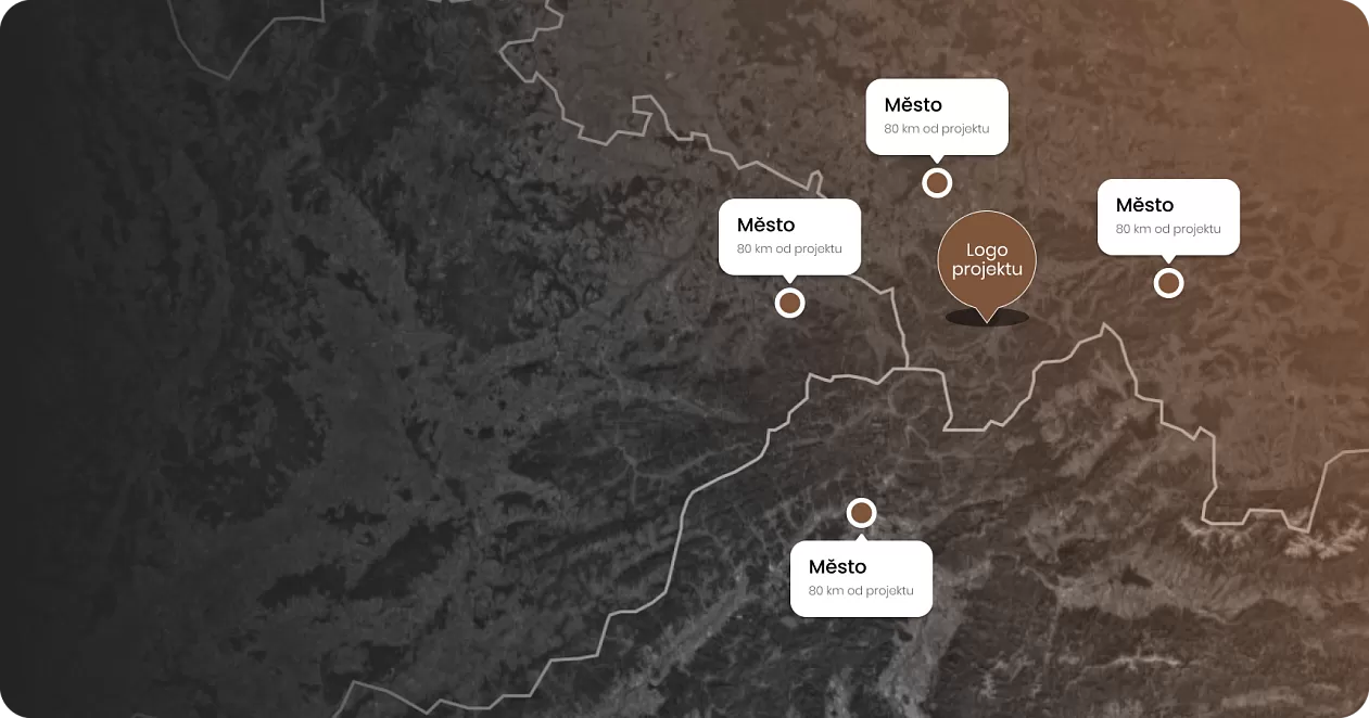 Unikátní lokalita projektu